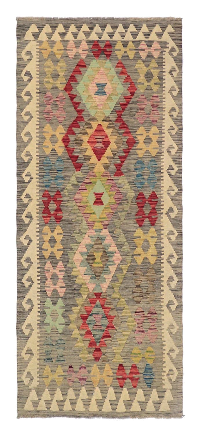 Orientalsk Teppe - Vegi Kelim Hand Woven - 81 x 199 cm (Størrelse: 81 x 199 cm)