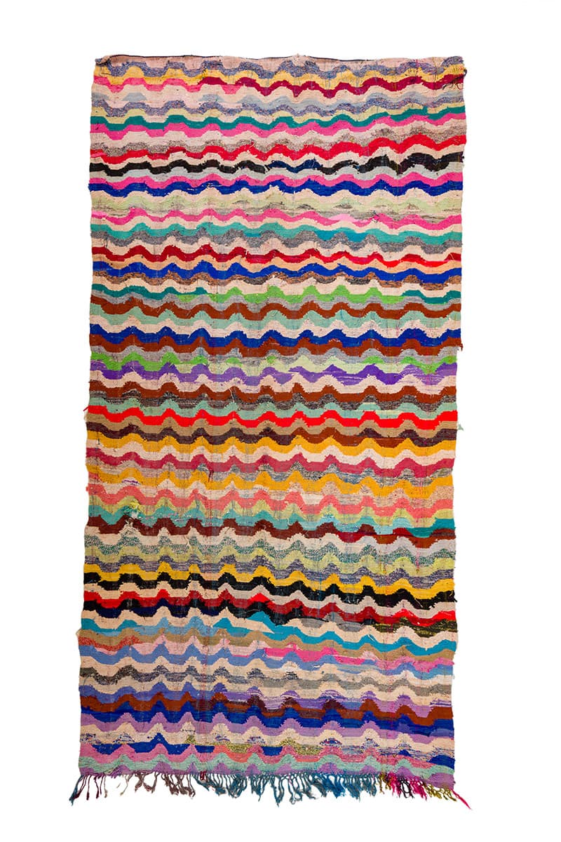 Marokkansk Boucherouite-teppe 165 x 335 cm (Størrelse: 165 x 335 cm)