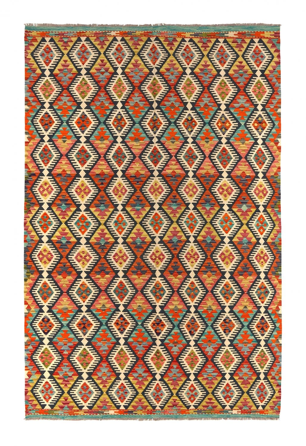 Orientalsk kelimteppe 303 x 199 cm (Størrelse: 303 x 199 cm)