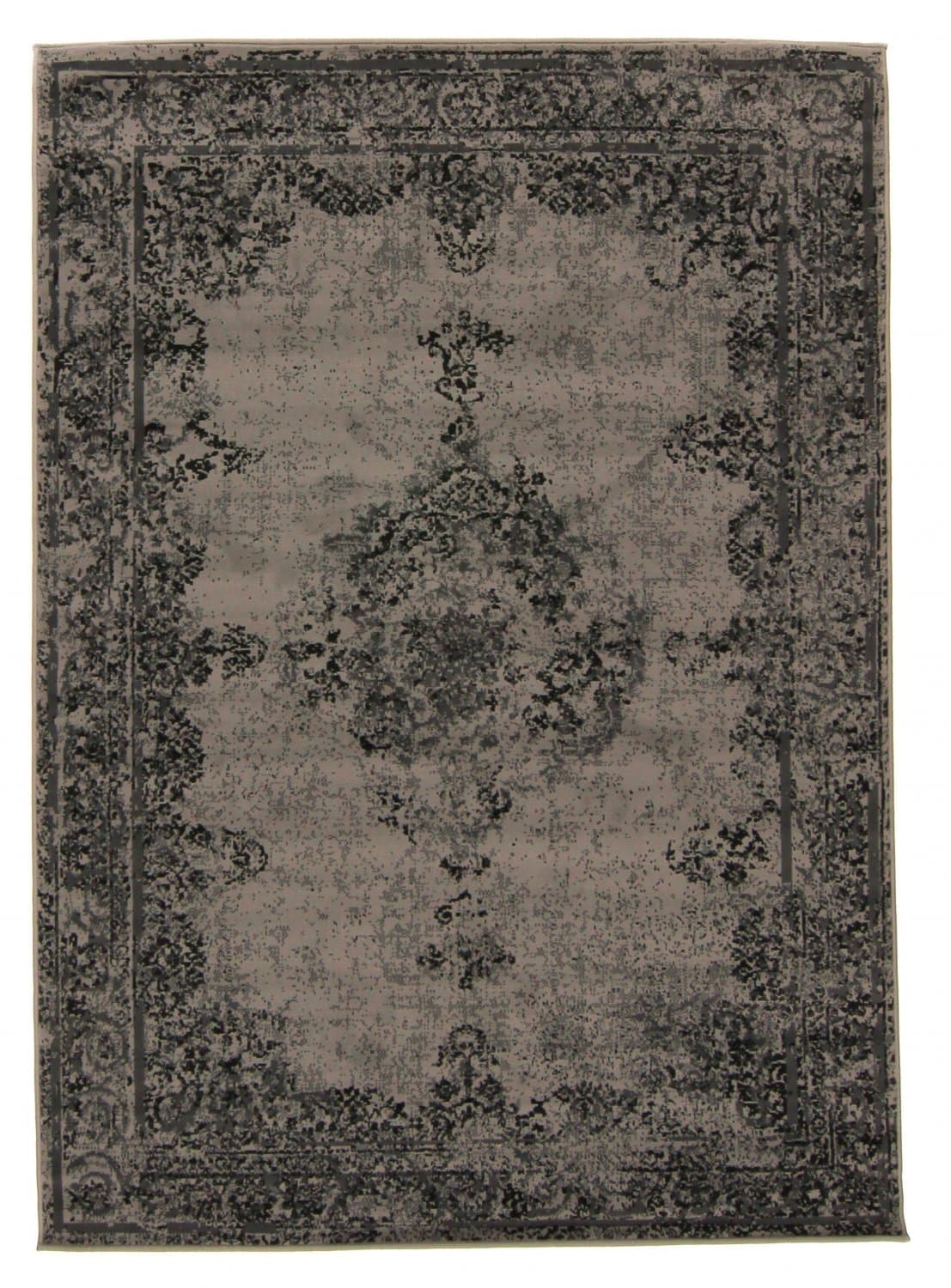 Wilton-teppe - Peking (grå) (Størrelse: 200 x 290 cm)