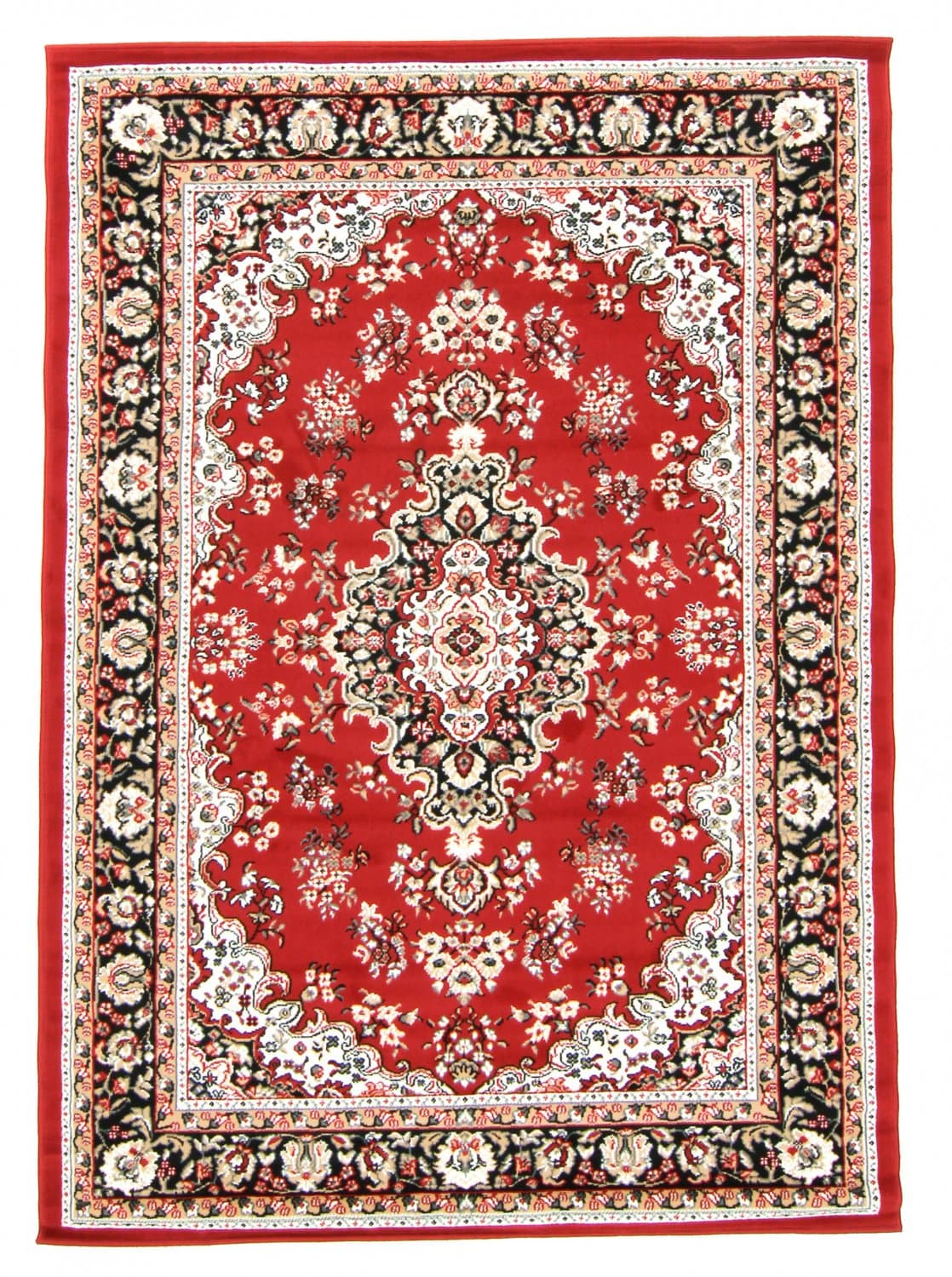 Wilton-teppe - Peking (rød) (Størrelse: 200 x 290 cm)