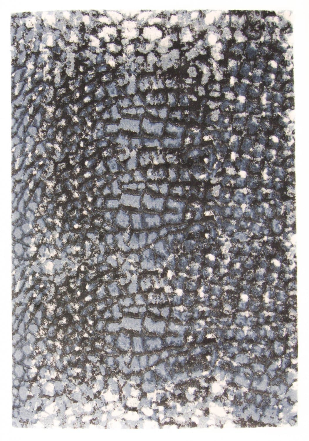 Wilton-teppe - Inconnus (blå) (Størrelse: 160 x 240 cm)