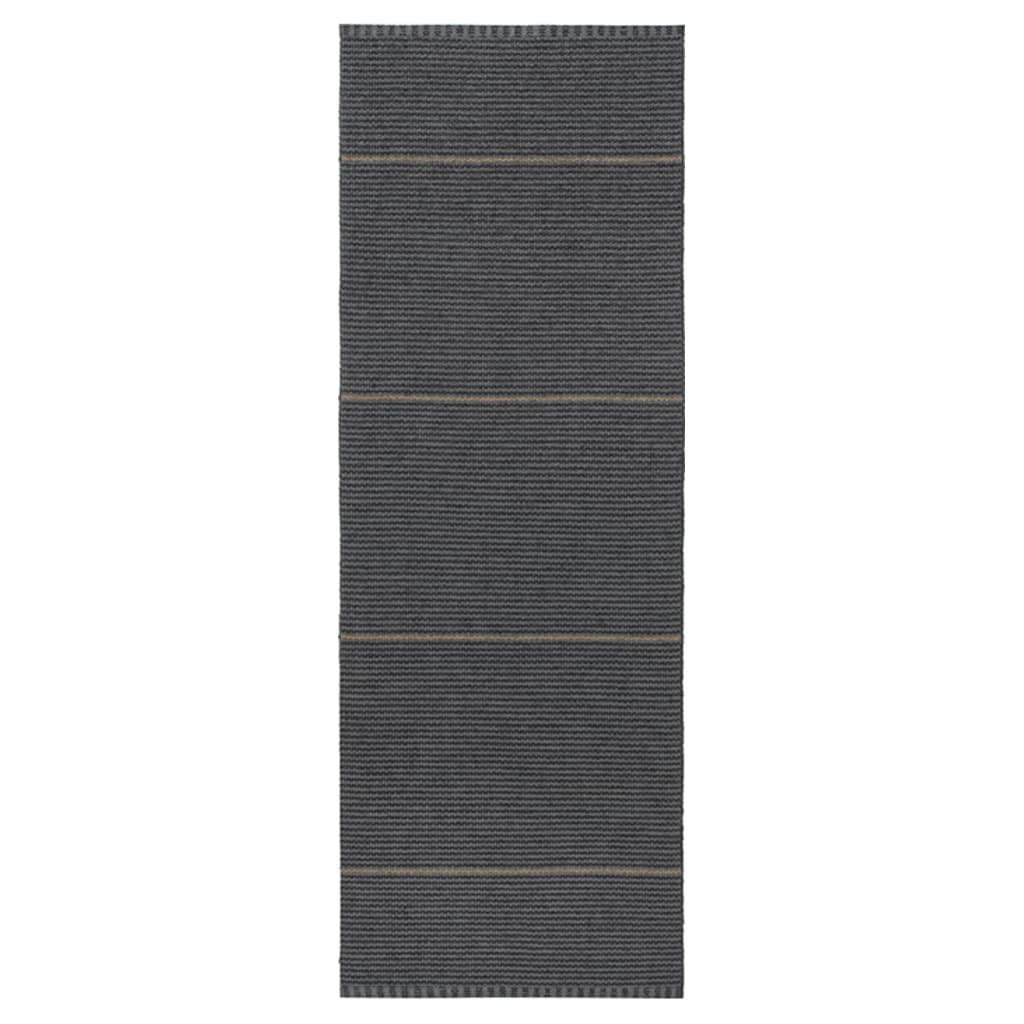Plastmatter - Horredsmattan Cleo (mørk grå) (Størrelse: 70 x 300 cm)