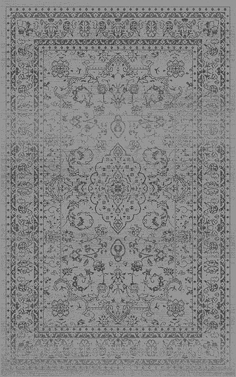 Wilton-teppe - Peking Noble (grå) (Størrelse: 200 x 290 cm)