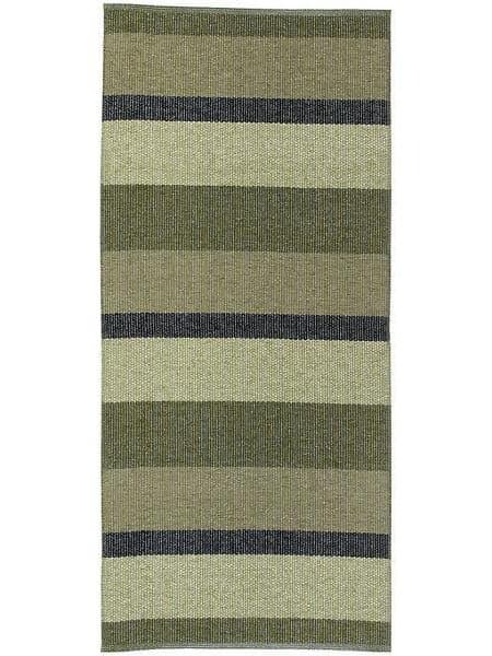 Plastmatter - Horredsmattan Block metallic (oliven) (Størrelse: 200 x 300 cm)