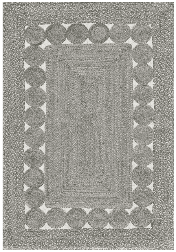 Wilton-teppe - Bellezza (grå) (Størrelse: 200 x 280 cm)