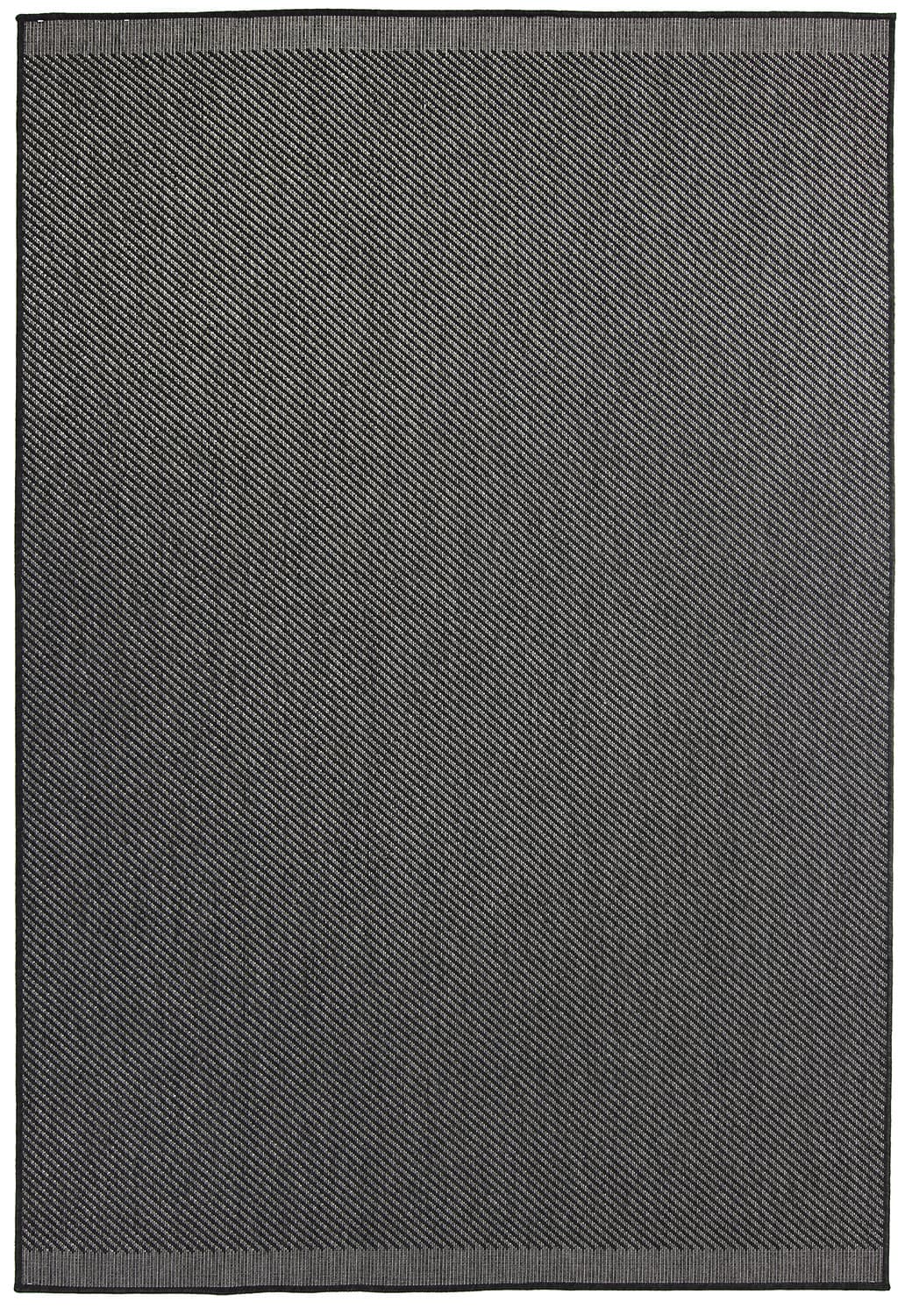 Innendørs/Utendørs tepper - Bennett (svart) (Størrelse: 240 x 340 cm)