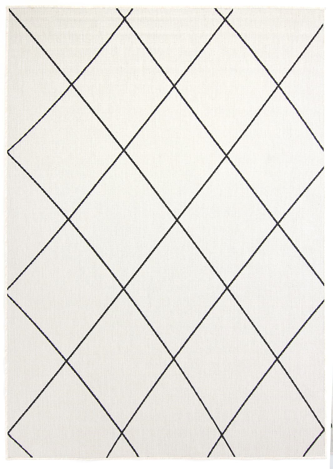 Innendørs/Utendørs tepper - Bodhi (svart) (Størrelse: 240 x 340 cm)