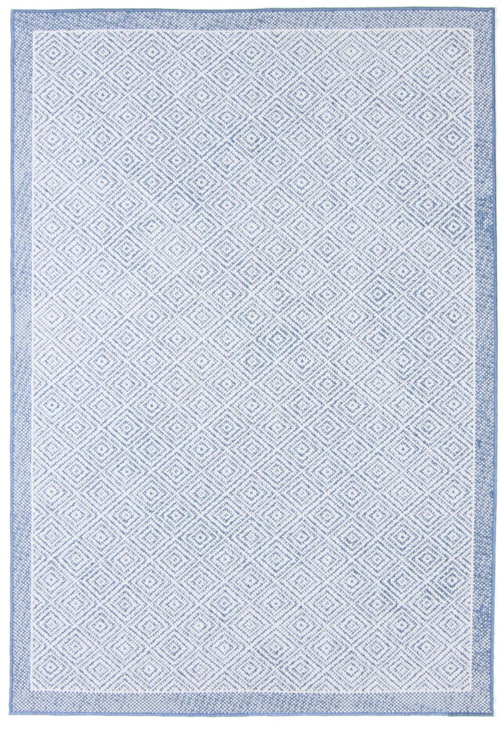 Innendørs/Utendørs tepper - Monsaraz (blå) (Størrelse: 200 x 290 cm)