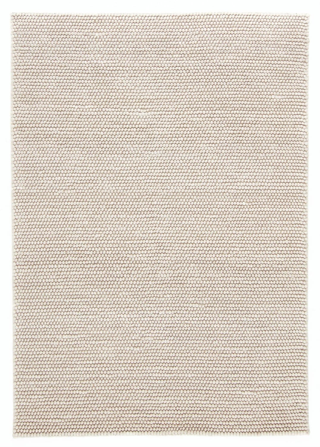 Ullteppe - Avafors Wool Bubble (beige) (Størrelse: 160 x 230 cm)