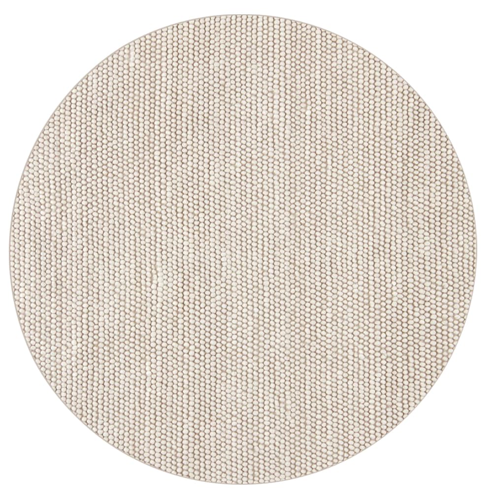 Runde tepper - Avafors Wool Bubble (beige) (Størrelse: Ø 240 cm)