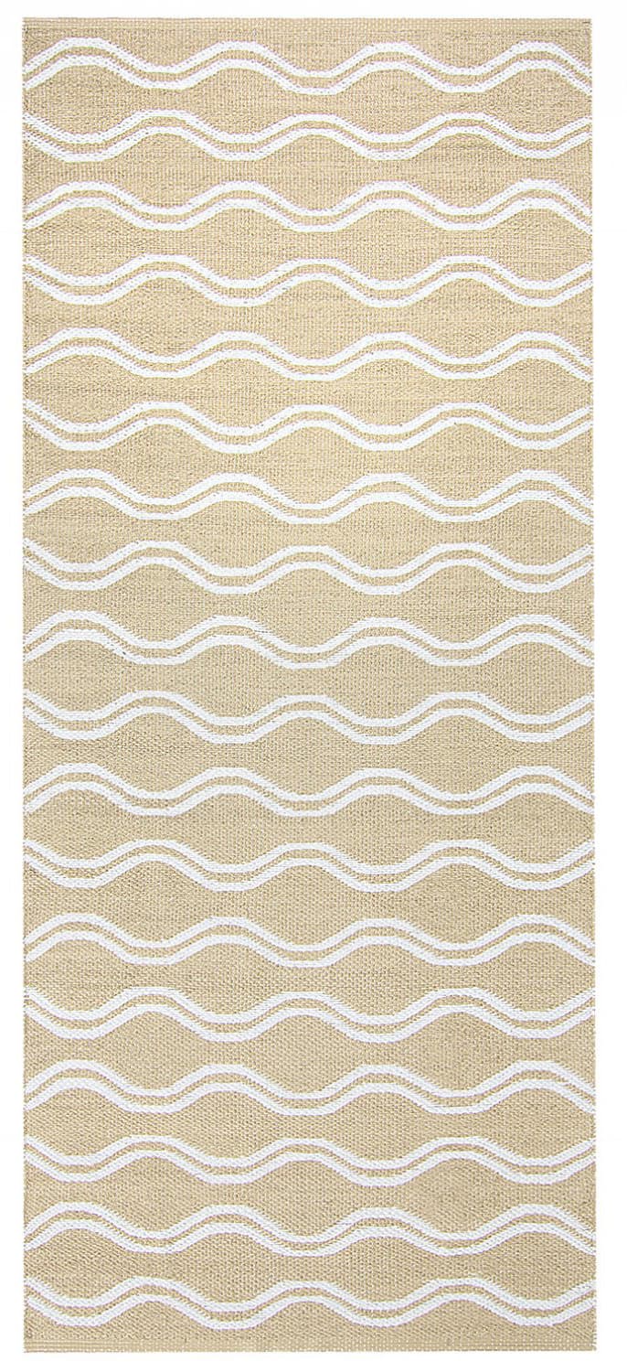 Plastmatter - Camden (beige/hvit) (Størrelse: 200 x 300 cm)