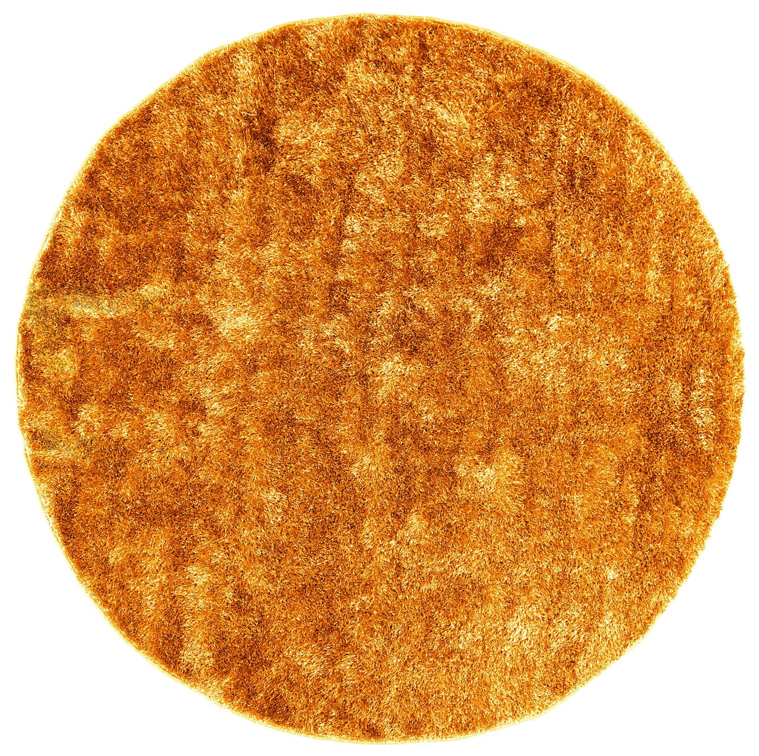 Runde tepper - Cosy (ocher) (Størrelse: Ø 300 cm)