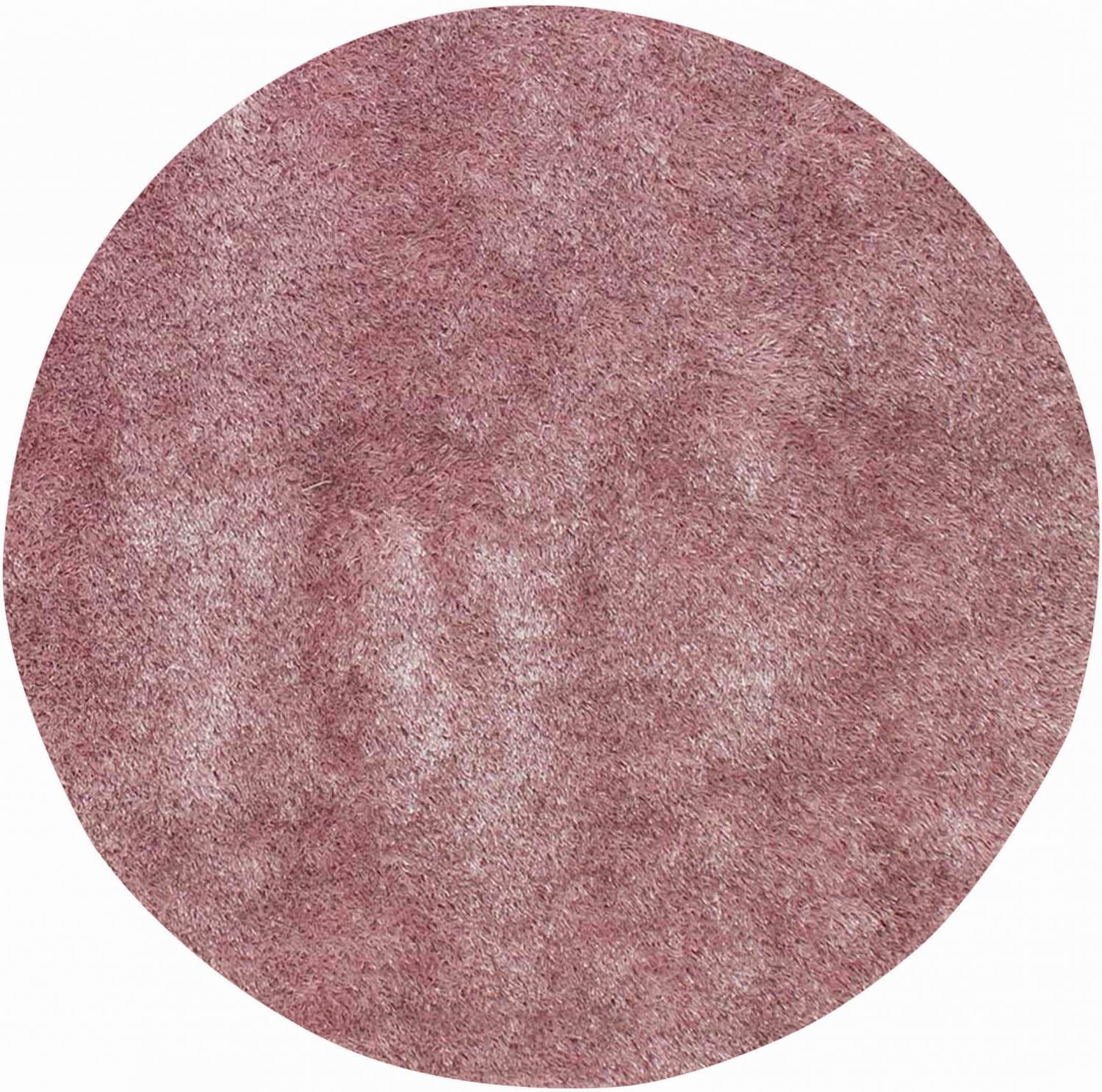 Runde tepper - Cosy (rosa) (Størrelse: Ø 240 cm)