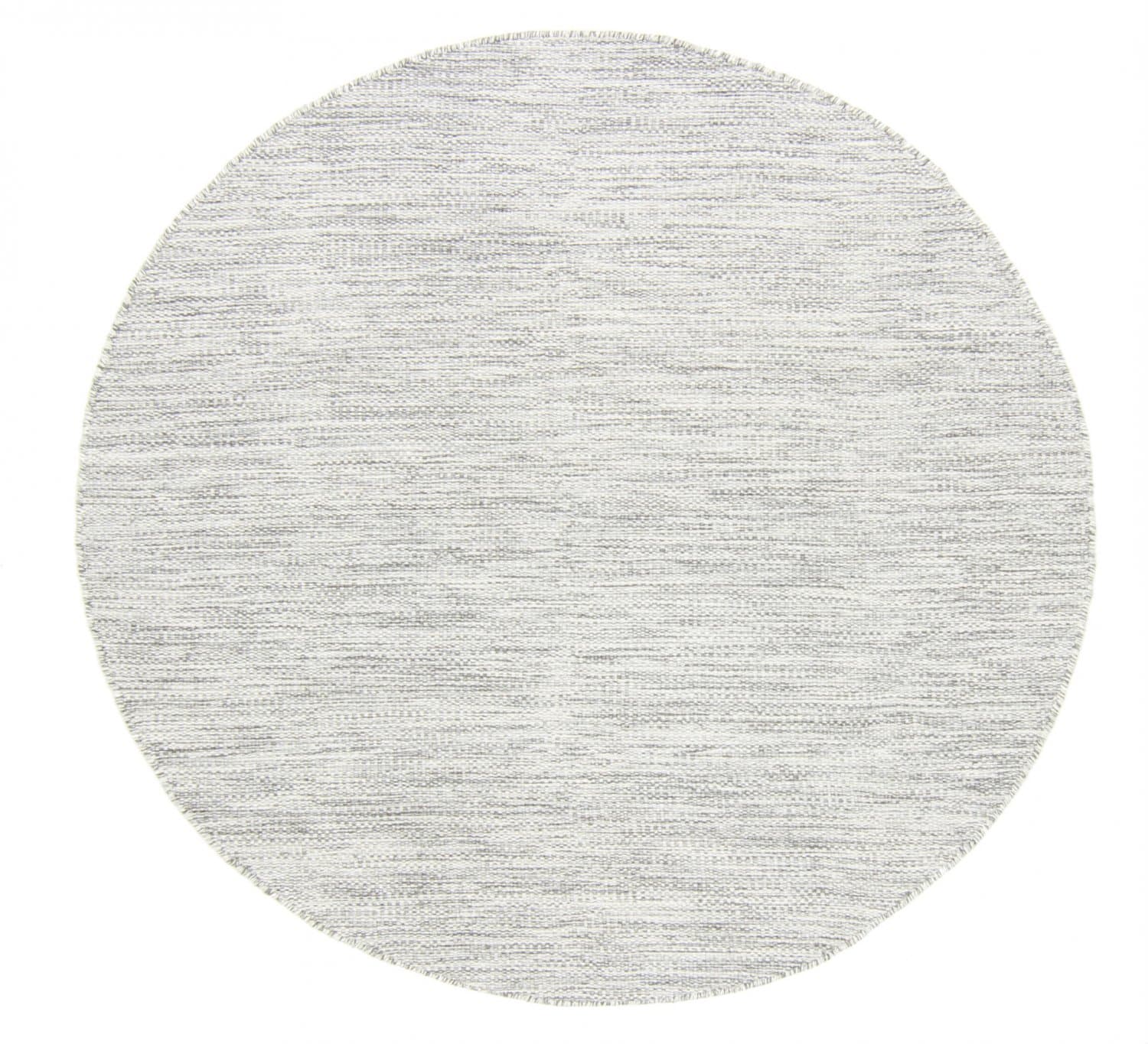 Runde tepper - Dhurry (grå) (Størrelse: Ø 300 cm)