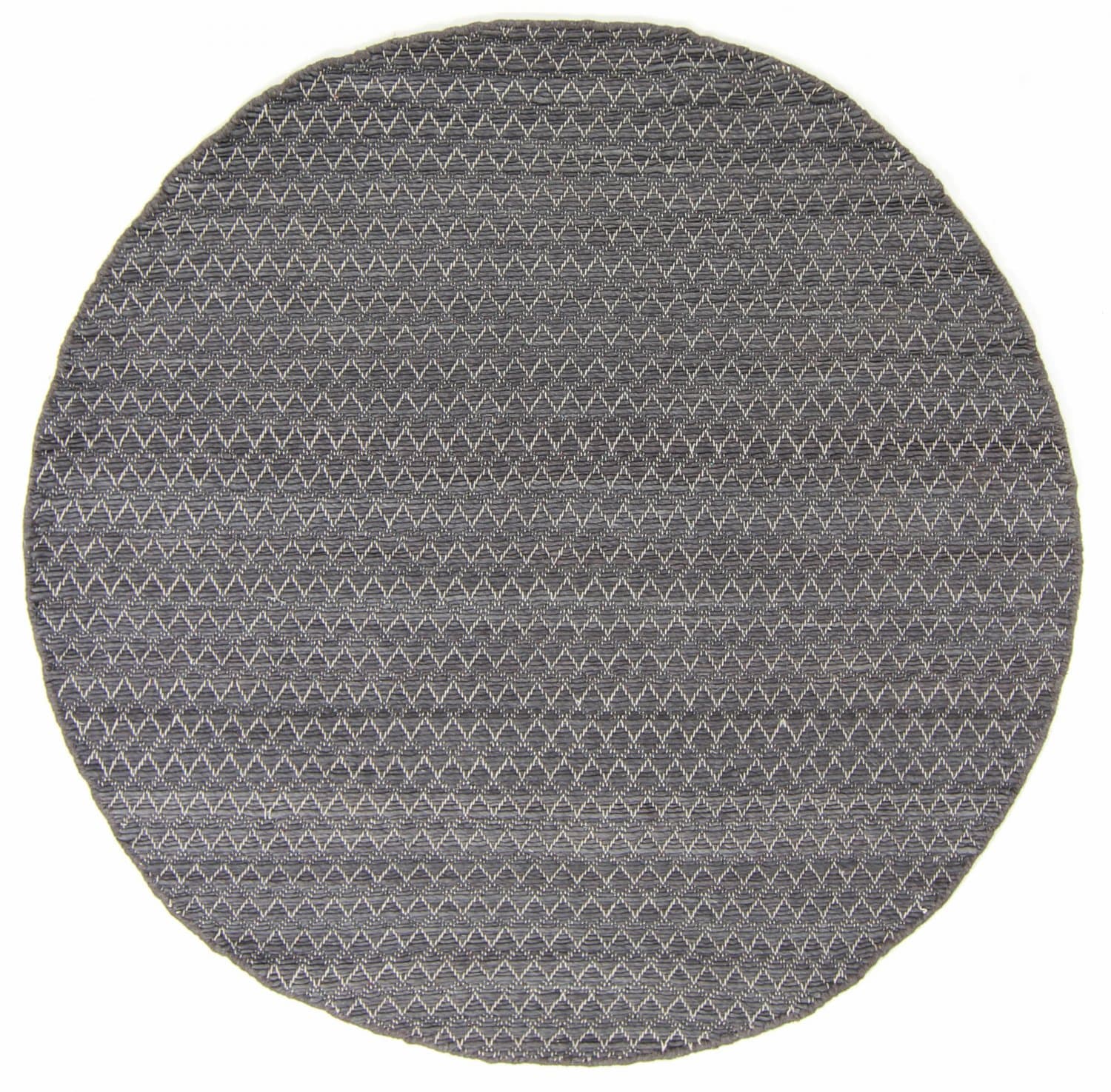 Runde tepper - Belize (grå) (Størrelse: Ø 240 cm)