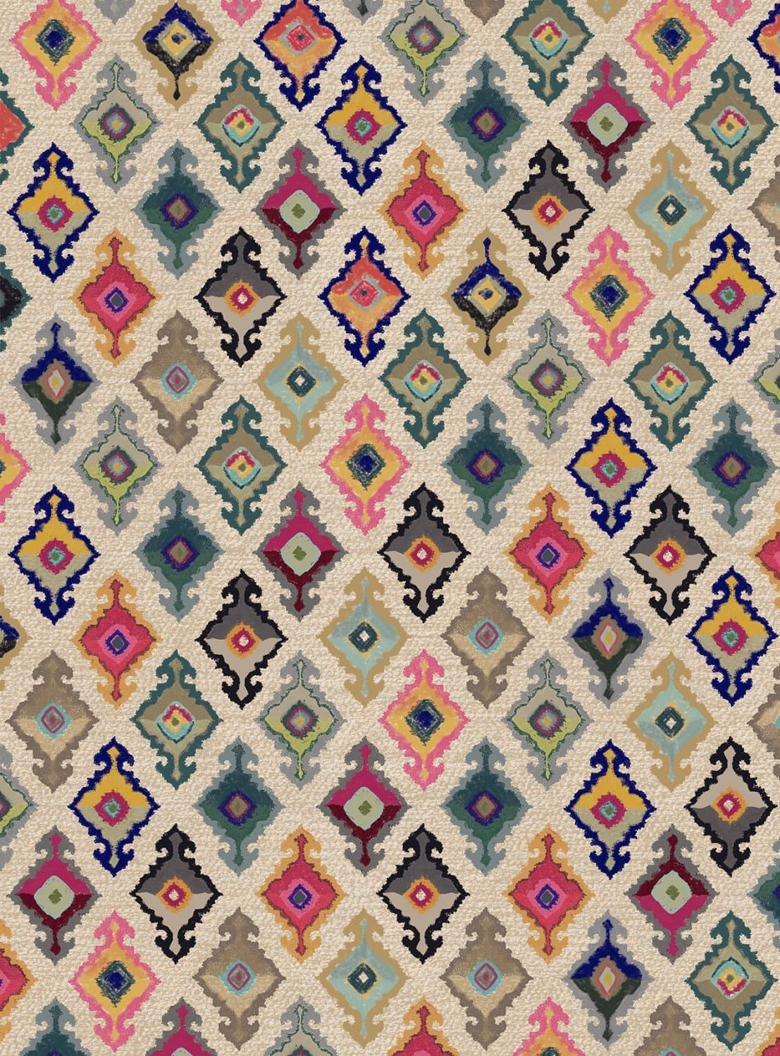 Wilton-teppe - Isparta (multi) (Størrelse: 160 x 230 cm)