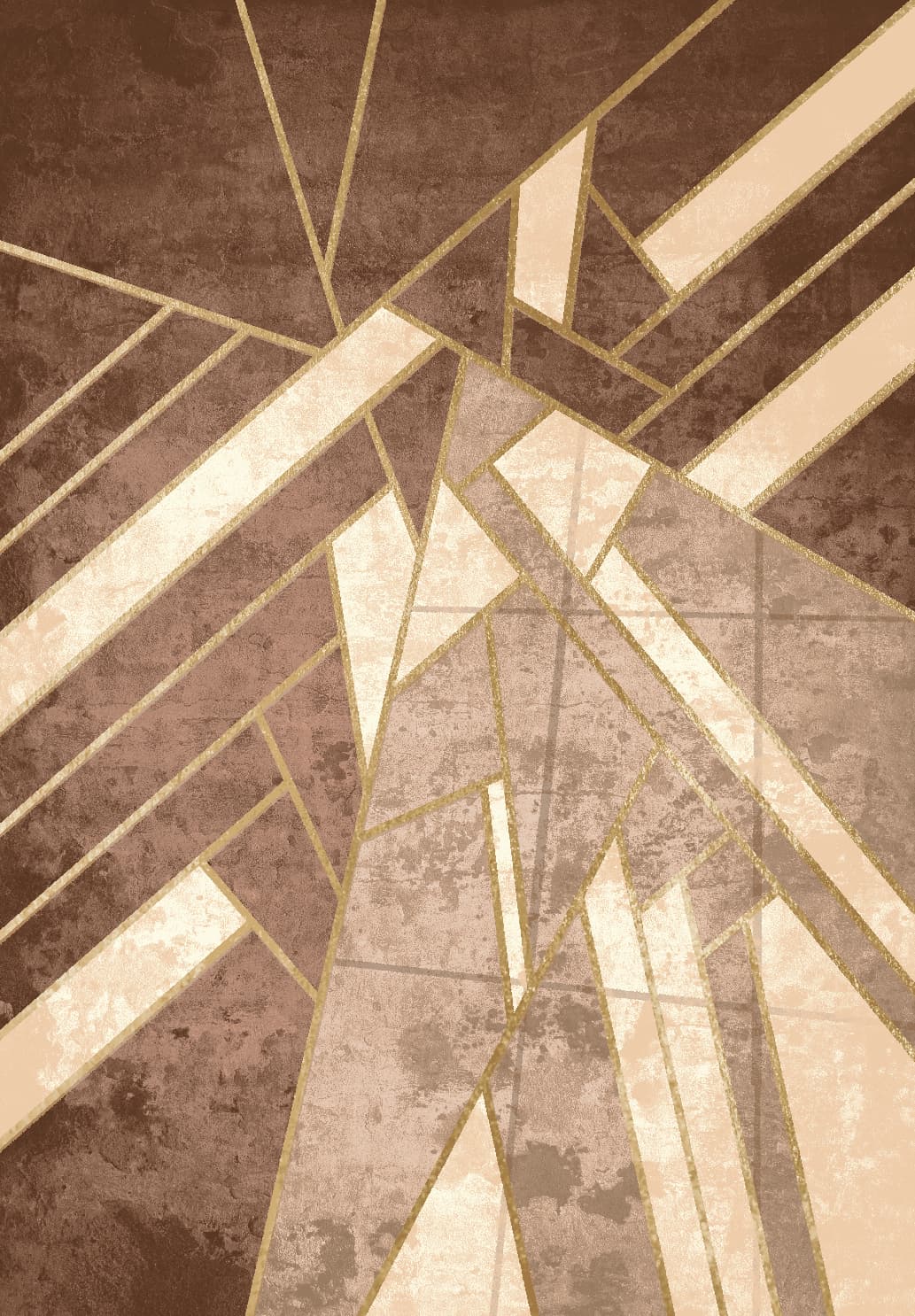 Wilton-teppe - Amasra (beige) (Størrelse: 200 x 280 cm)