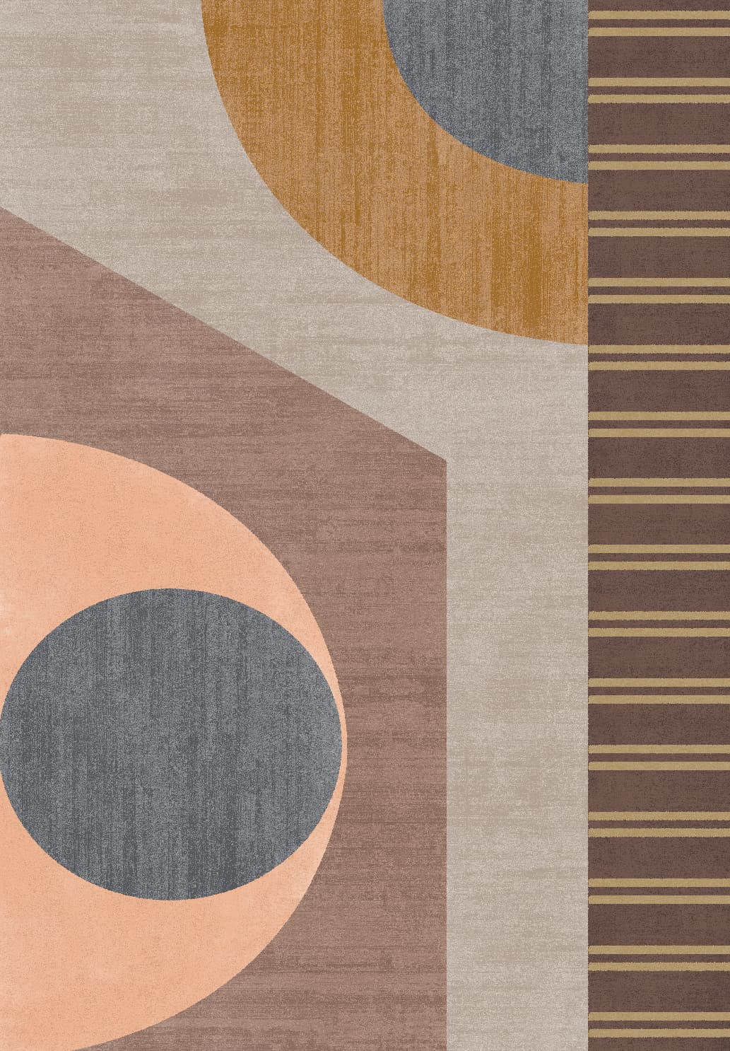 Wilton-teppe - Edna (multi) (Størrelse: 160 x 230 cm)