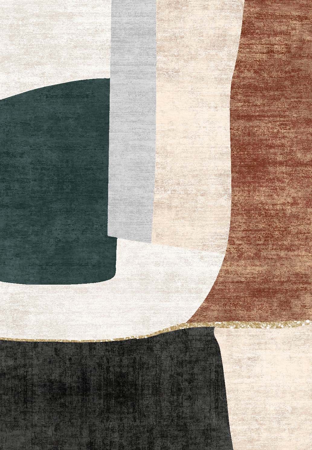 Wilton-teppe - Vesper (multi) (Størrelse: 160 x 230 cm)