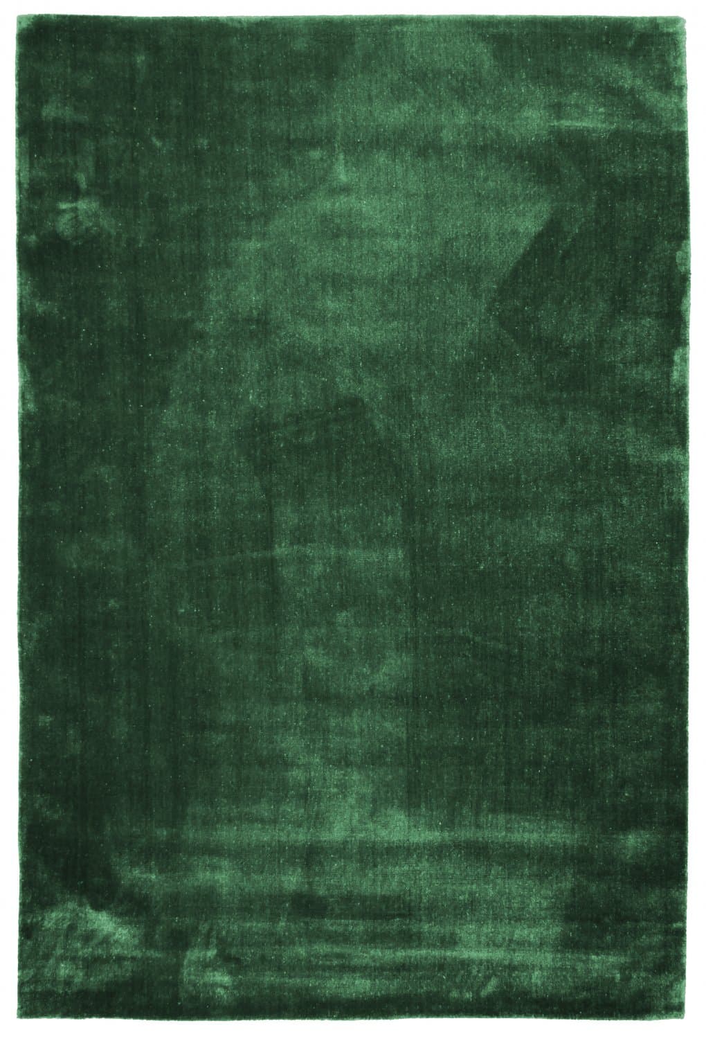Recycled PET with viscose look (grønn) (Størrelse: 240 x 340 cm)