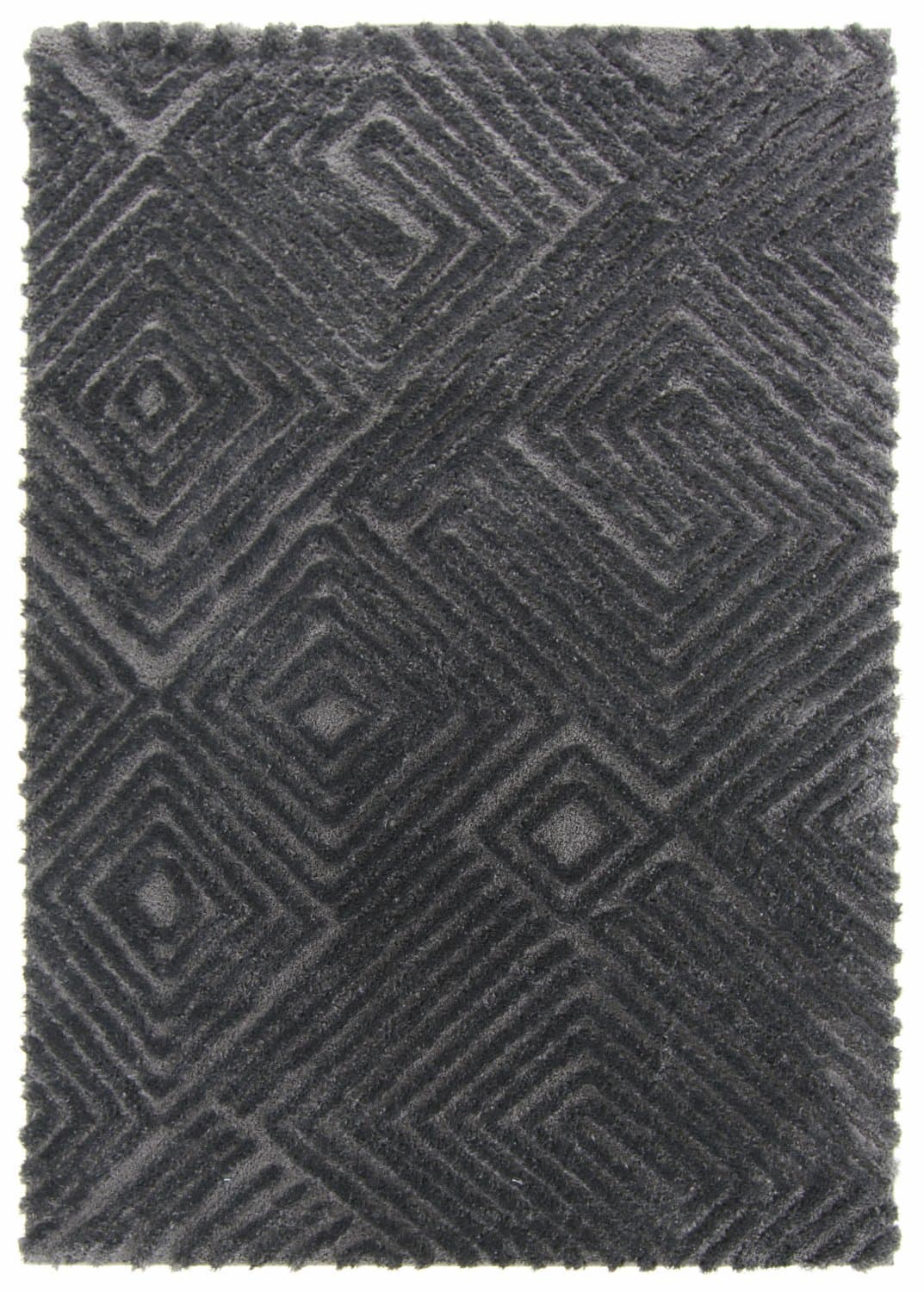 Ryetepper - Monti (svart) (Størrelse: 140 x 200 cm)
