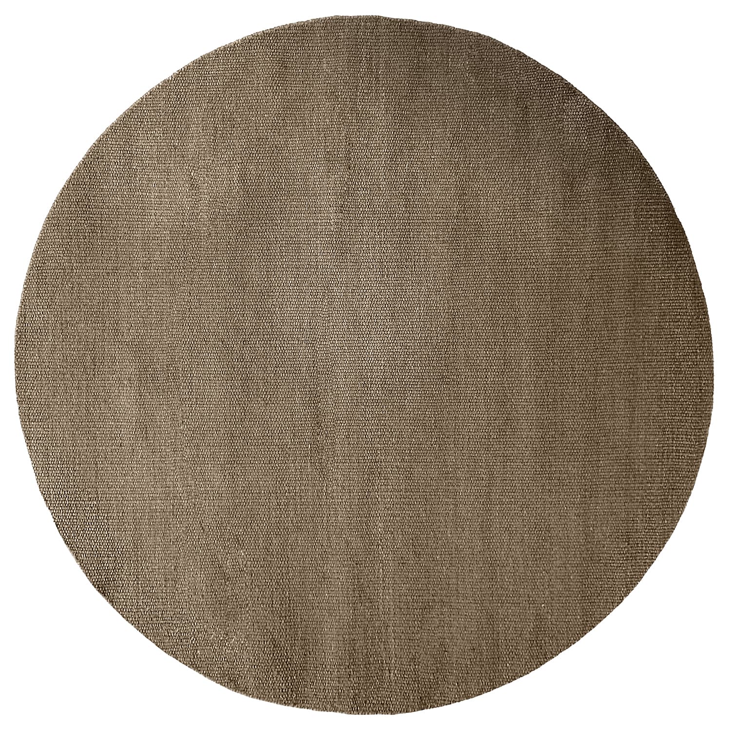 Runde tepper - Hamilton (brun) (Størrelse: Ø 240 cm)