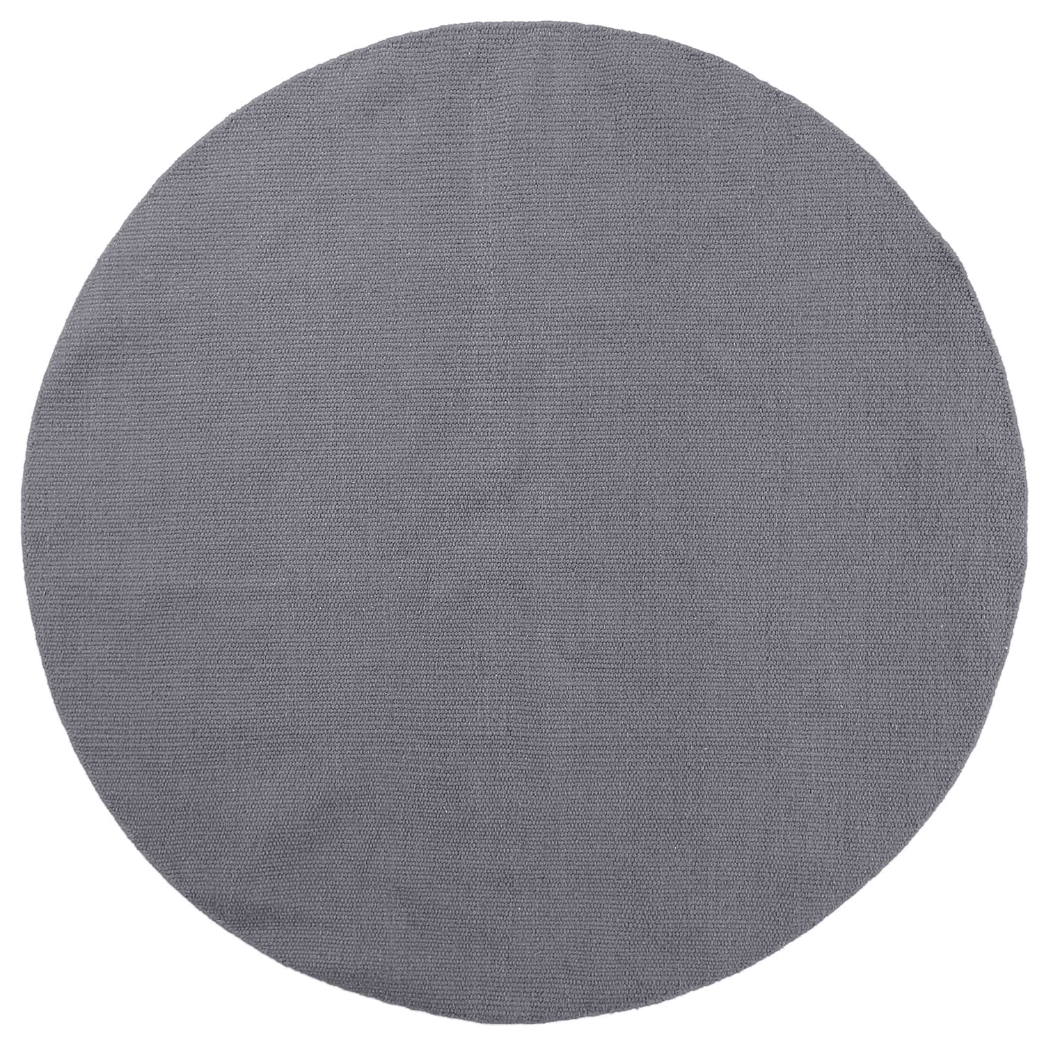 Runde tepper - Hamilton (Asphalt) (Størrelse: Ø 240 cm)