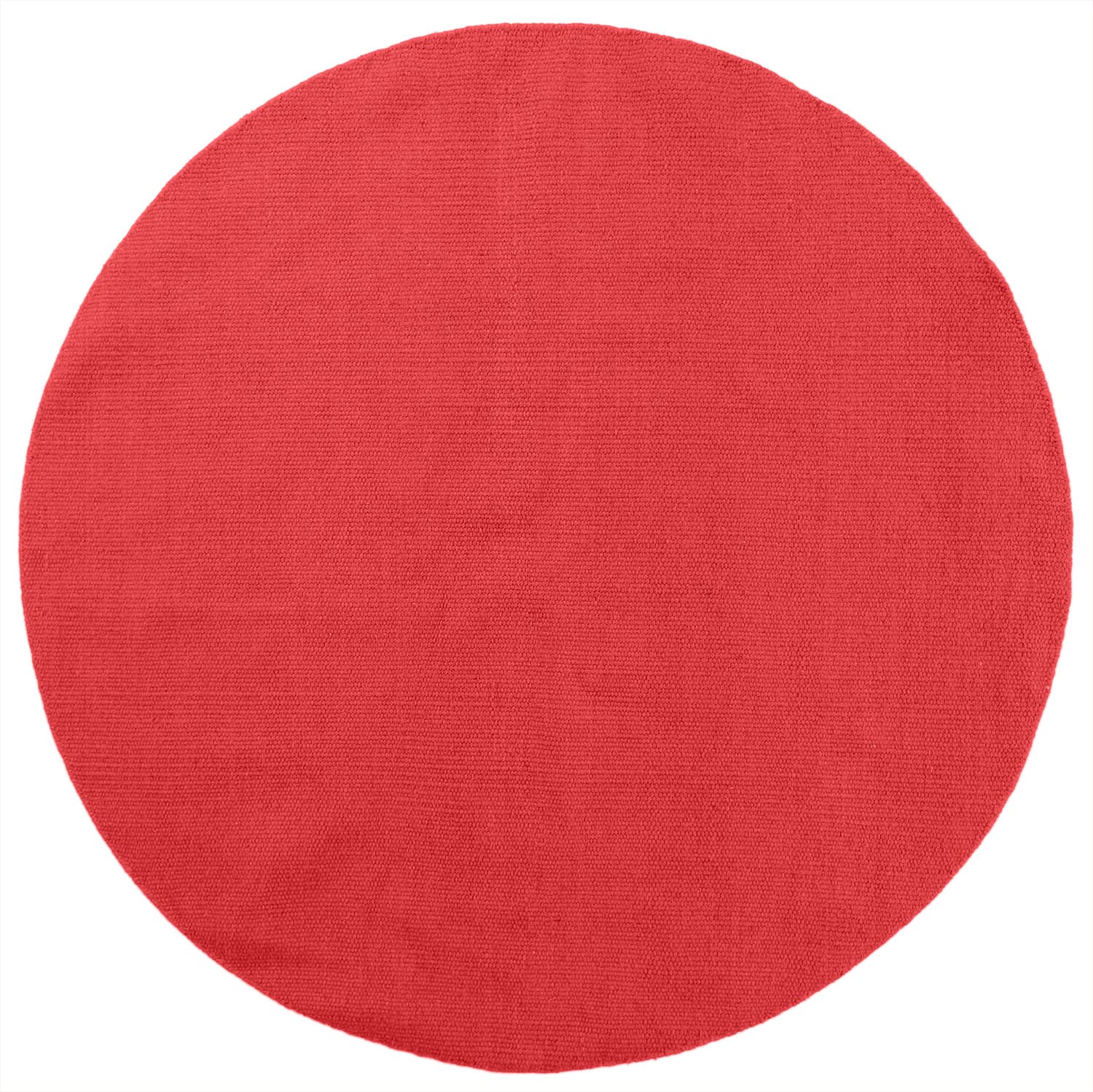 Runde tepper - Hamilton (Flame Scarlet) (Størrelse: Ø 240 cm)