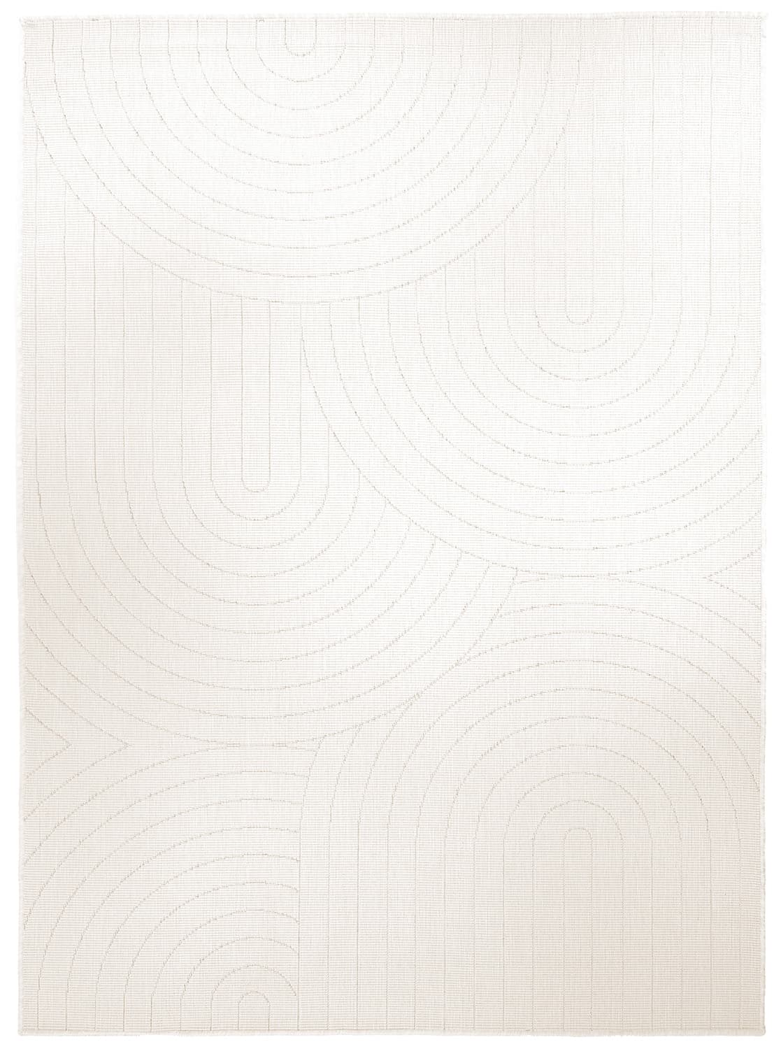 Innendørs/Utendørs tepper - Hayden (offwhite) (Størrelse: 240 x 340 cm)