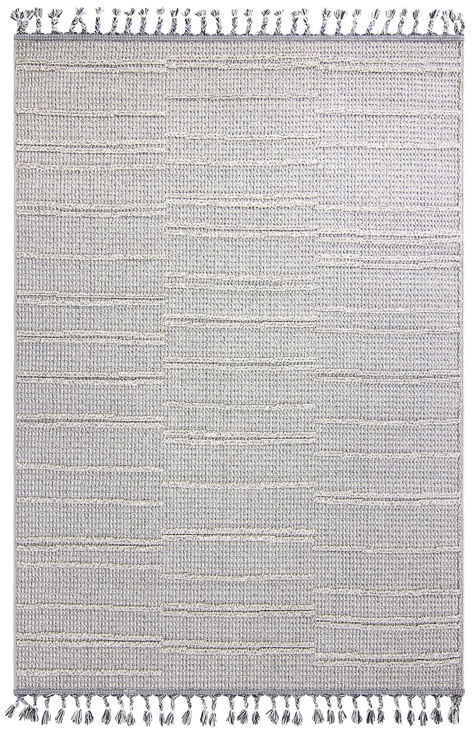 Shaggy - Indoor/Outdoor Paz (grå) (Størrelse: 240 x 340 cm)