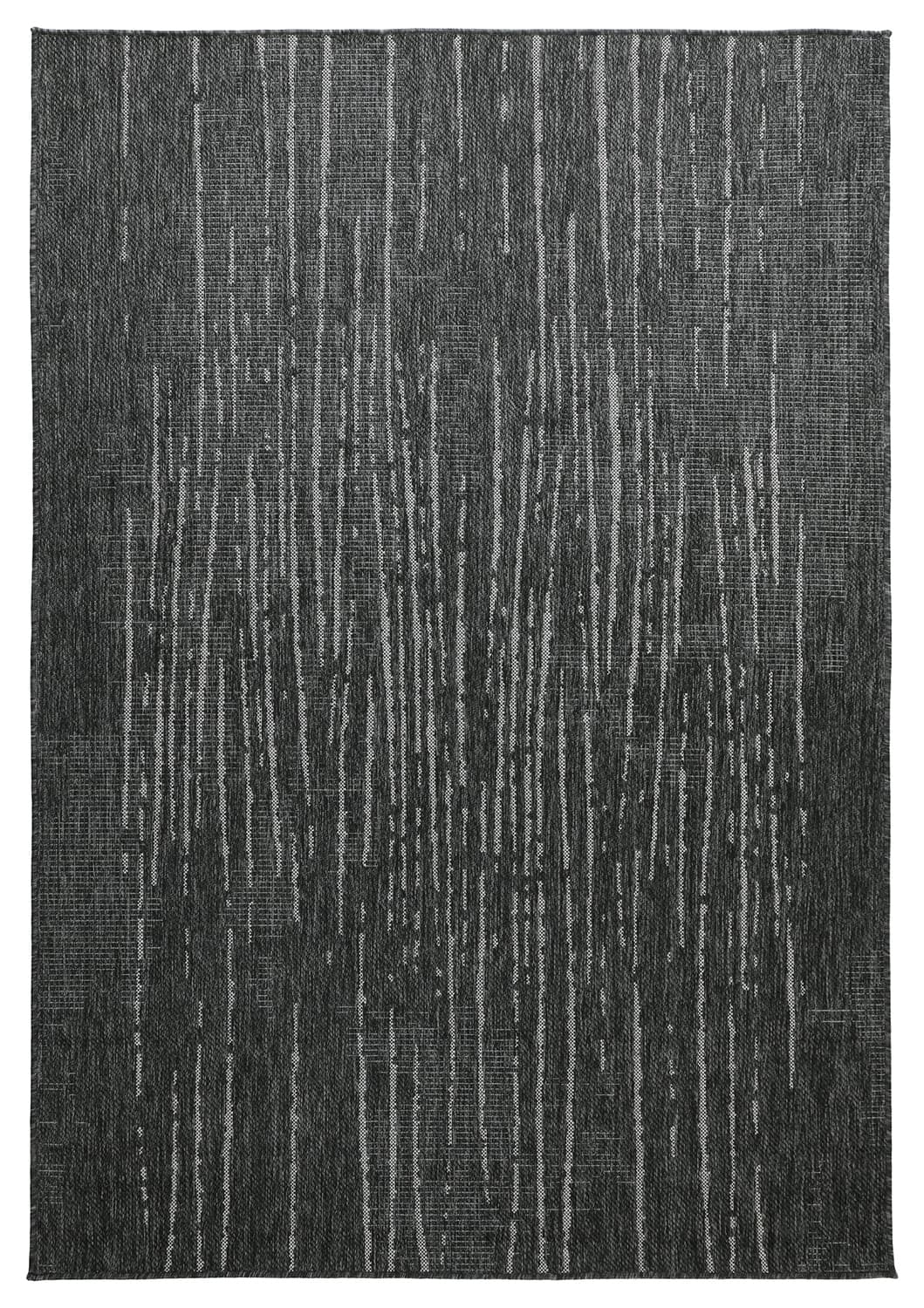 Innendørs/Utendørs tepper - Ragusa (svart/kremfarget) (Størrelse: 160 x 230 cm)