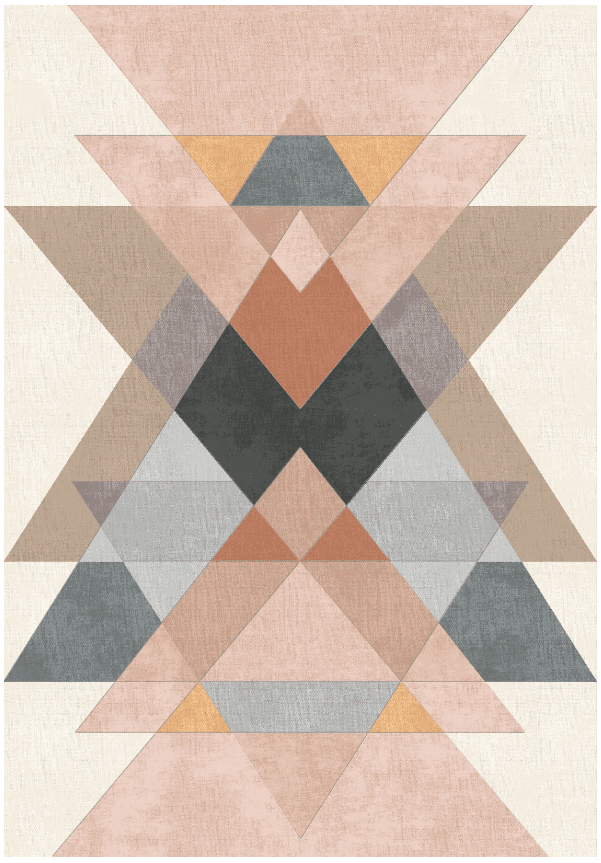 Wilton-teppe - Jeral (beige/multi) (Størrelse: 290 x 390 cm)
