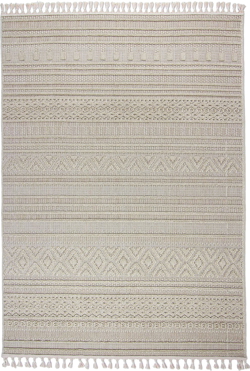 Shaggy - Indoor/Outdoor Athena (beige) (Størrelse: 240 x 340 cm)
