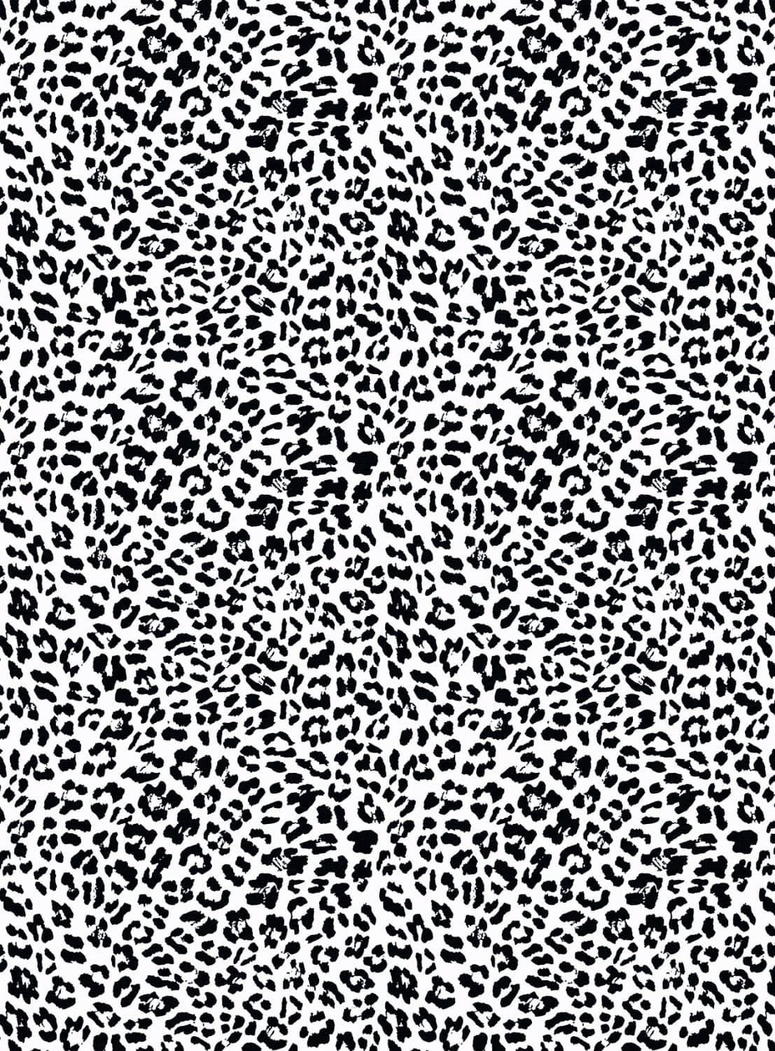 Wilton-teppe - Leopard (svart/hvit) (Størrelse: 160 x 230 cm)