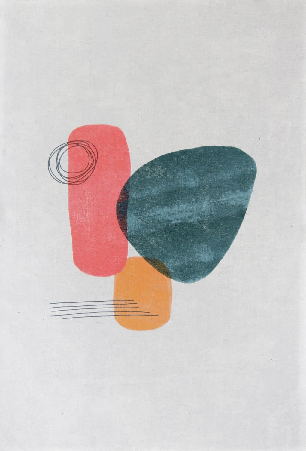 Wilton-teppe - Menton (multi) (Størrelse: 200 x 280 cm)