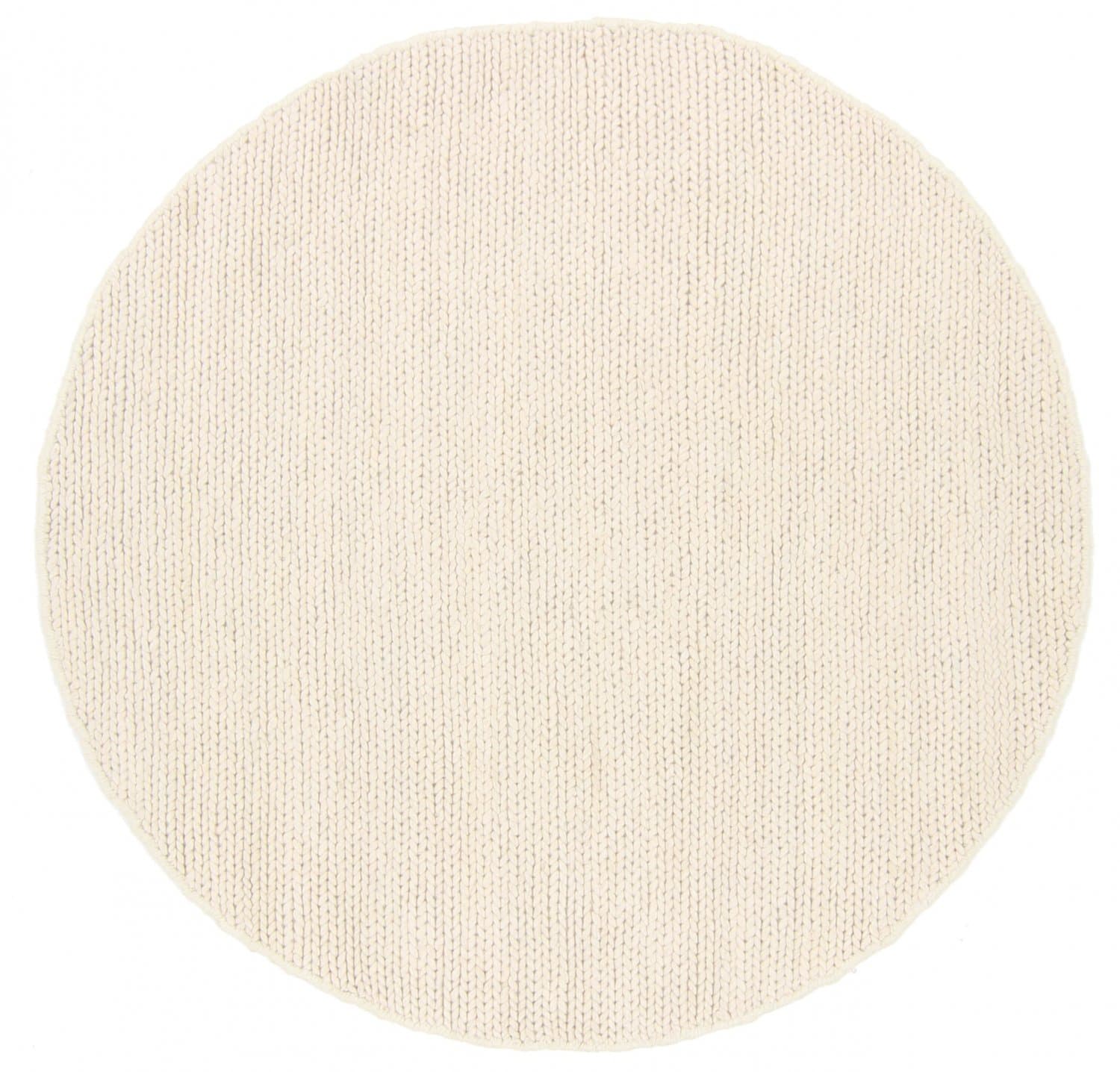Runde tepper - Lynmouth (cream) (Størrelse: Ø 240 cm)