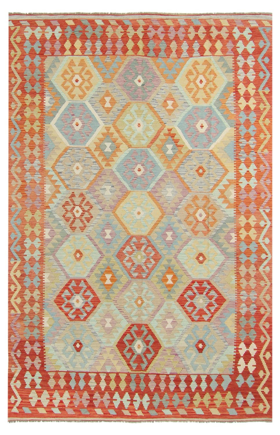 Orientalsk kelimteppe 298 x 192 cm (Størrelse: 298 x 192 cm)