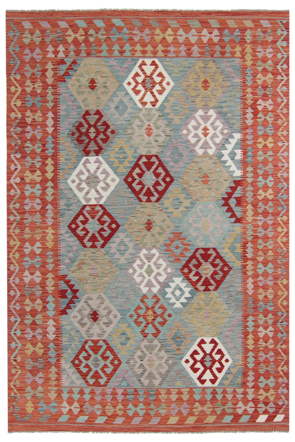 Orientalsk kelimteppe 296 x 202 cm (Størrelse: 296 x 202 cm)
