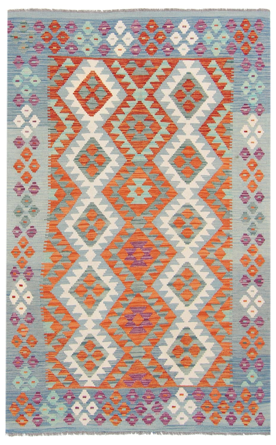 Orientalsk kelimteppe 194 x 126 cm (Størrelse: 194 x 126 cm)