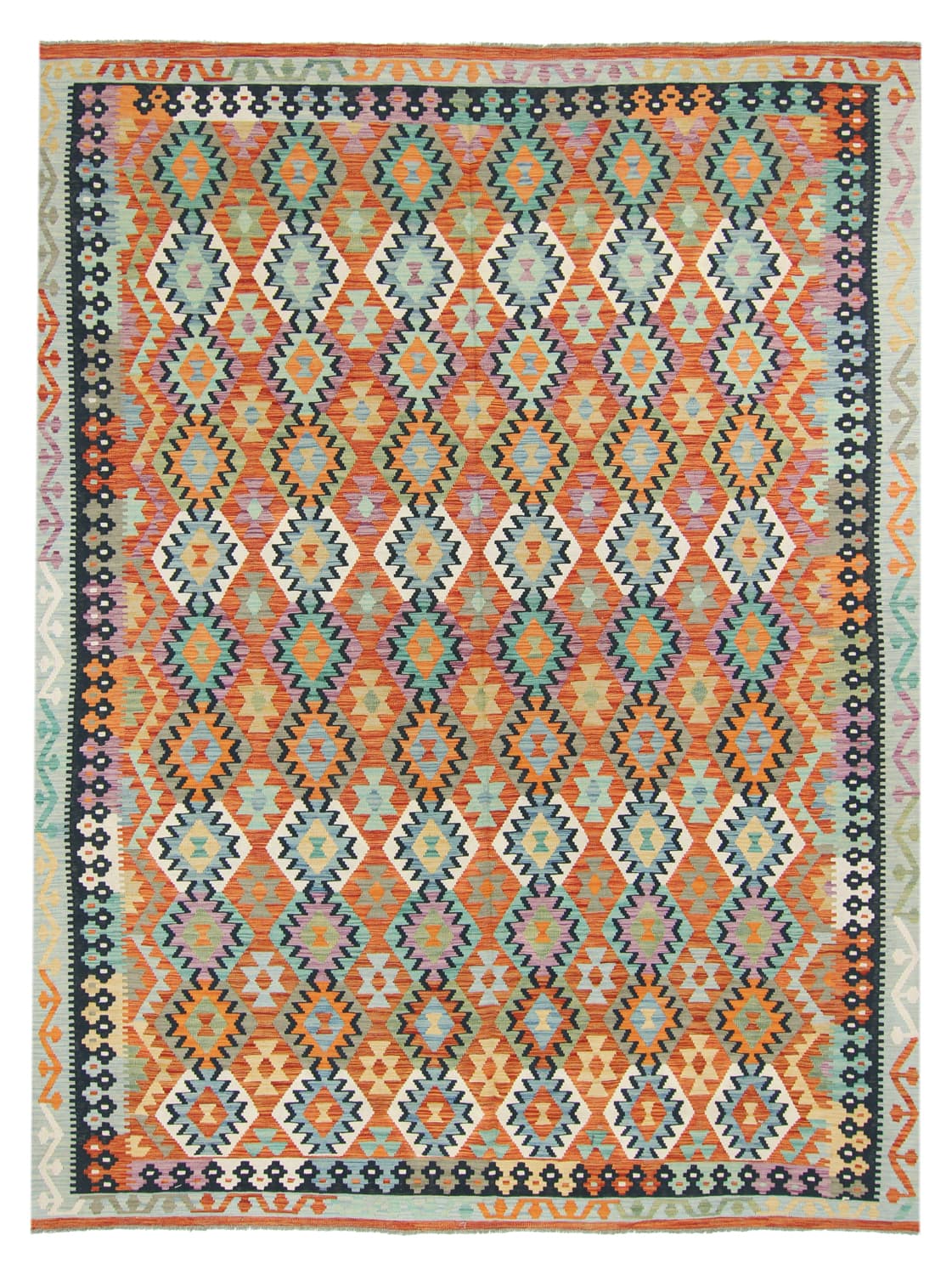 Orientalsk kelimteppe 345 x 262 cm (Størrelse: 345 x 262 cm)