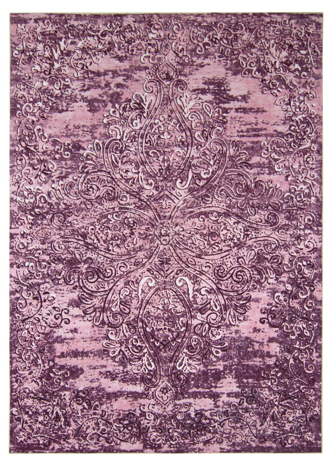 Wilton-teppe - Valenza (lilla) (Størrelse: 160 x 230 cm)