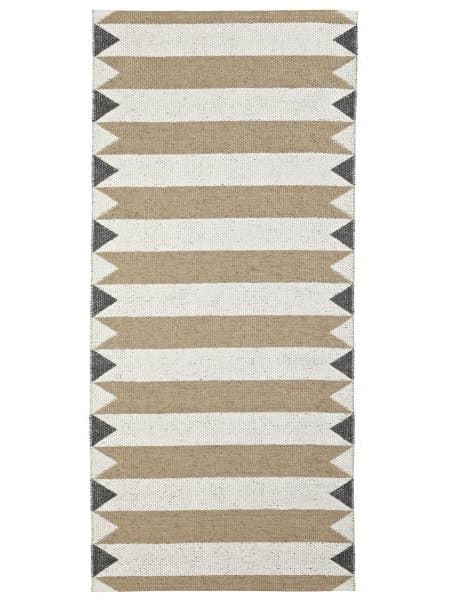 Plastmatter - Horredsmattan Peak (beige) (Størrelse: 70 x 350 cm)
