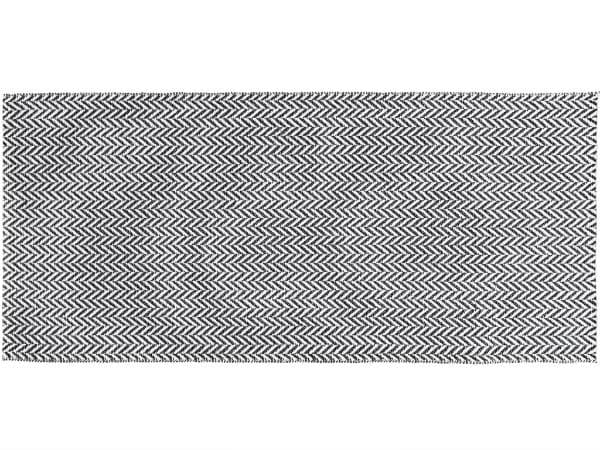 Plastmatter - Horredsmattan Ola (sort) (Størrelse: 70 x 350 cm)