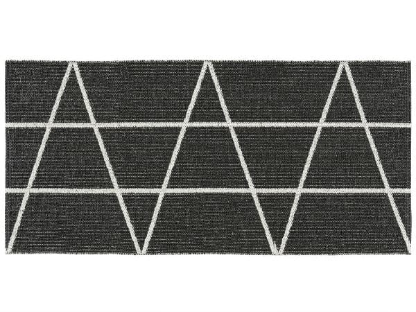 Plastmatter - Horredsmattan Viggen (sort) (Størrelse: 150 x 250 cm)
