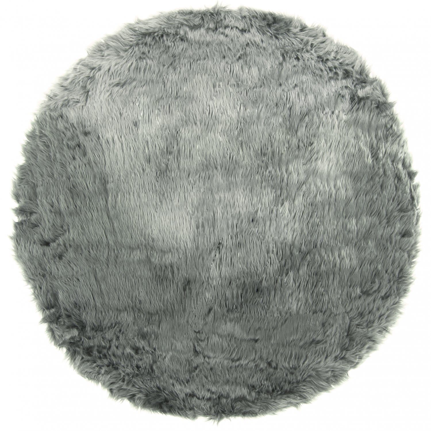 Runde tepper - Pomaire (grå/grønn) (Størrelse: Ø 200 cm)