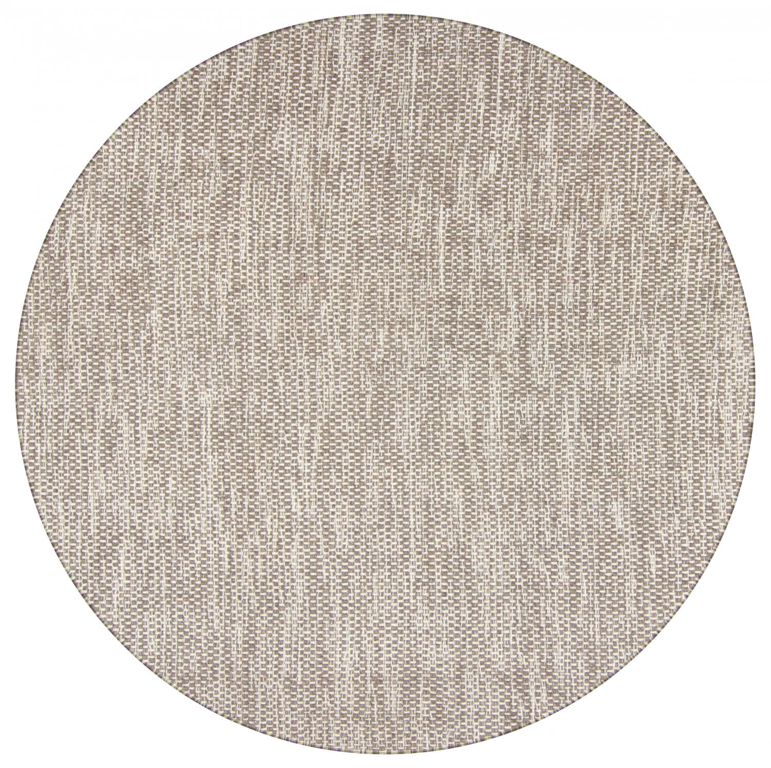 Runde tepper - Otago (brun) (Størrelse: Ø 240 cm)