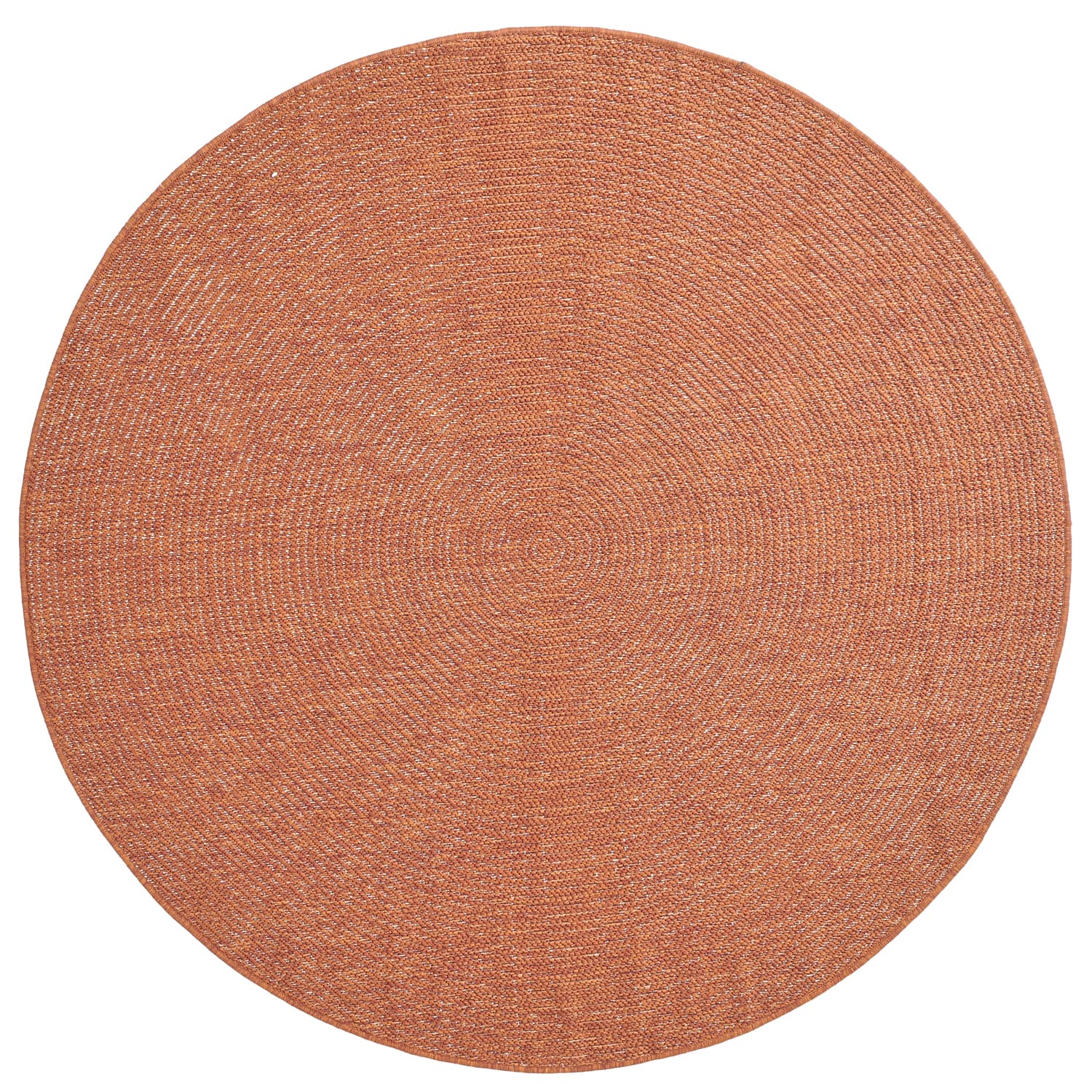 Rundt teppe - Indoor/Outdoor Arlo (oransje) (Størrelse: Ø 200 cm)