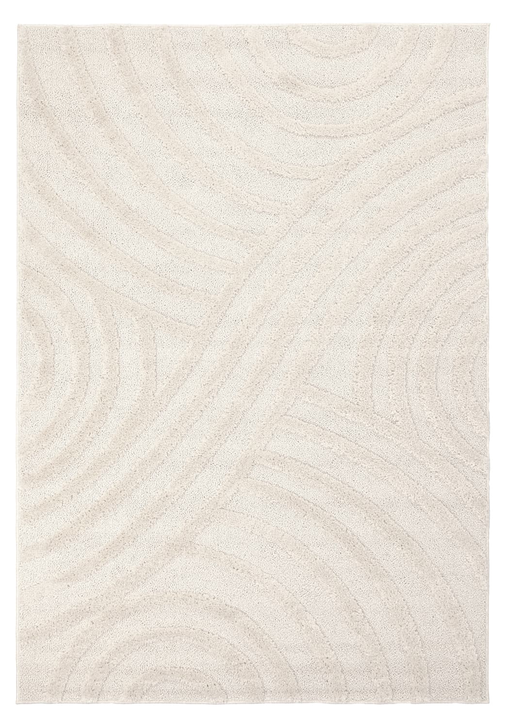 Ryetepper - Iwaki (off-white) (Størrelse: 160 x 230 cm)