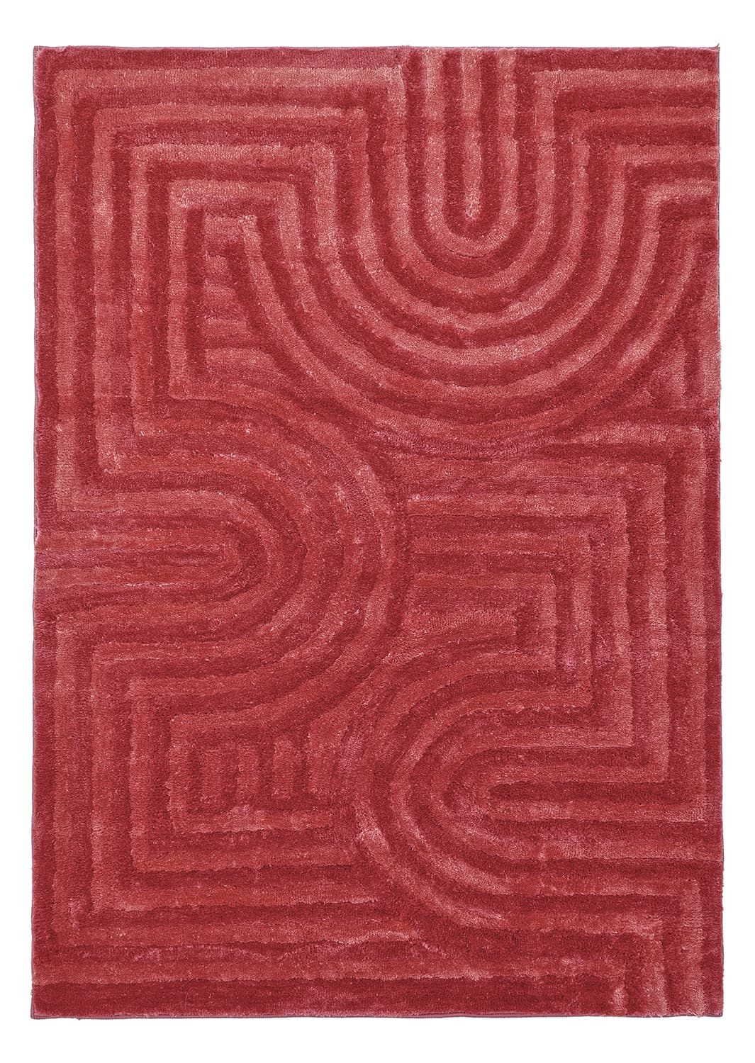 Ryetepper - Volos (rød/rosa) (Størrelse: 240 x 340 cm)